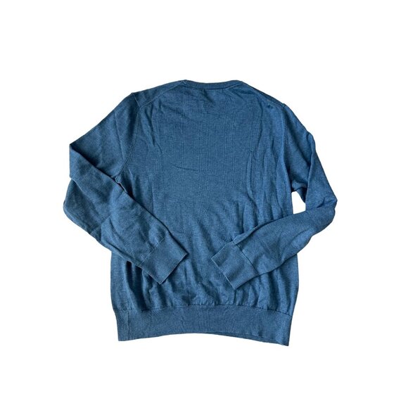 CALVIN KLEIN Mens Blue Long Sleeve Crewneck Sweater Sz M NEW - Picture 5 of 5